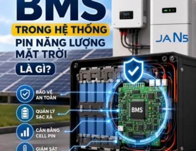 Ký Hiệu BMS Là Gì Trong Hệ Thống Pin Năng Lượng Mặt Trời?