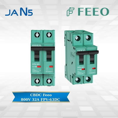 CB DC 800V 32A FEEO 2 CỰC FPV-63DC