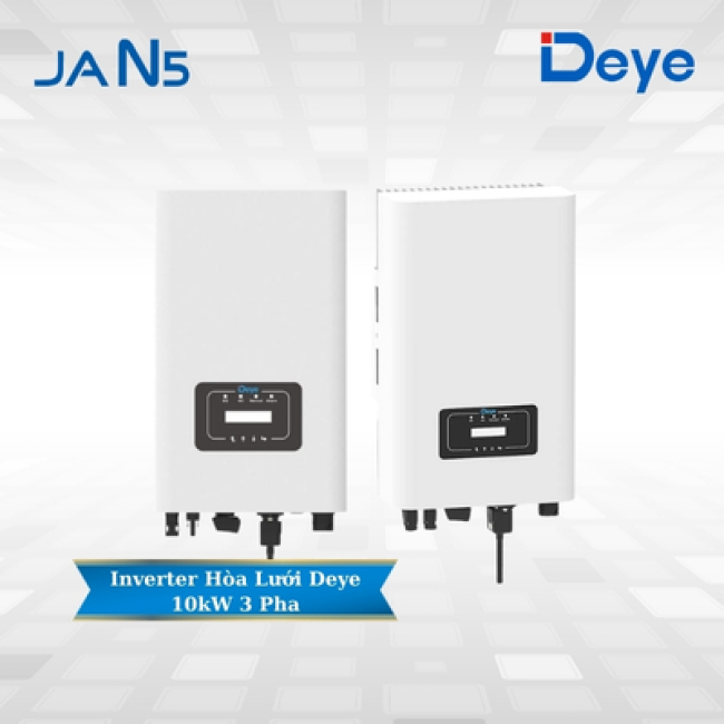 Inverter Deye 10kW 3 Pha Hòa Lưới - Biến Tần Deye 10kw 3 Pha