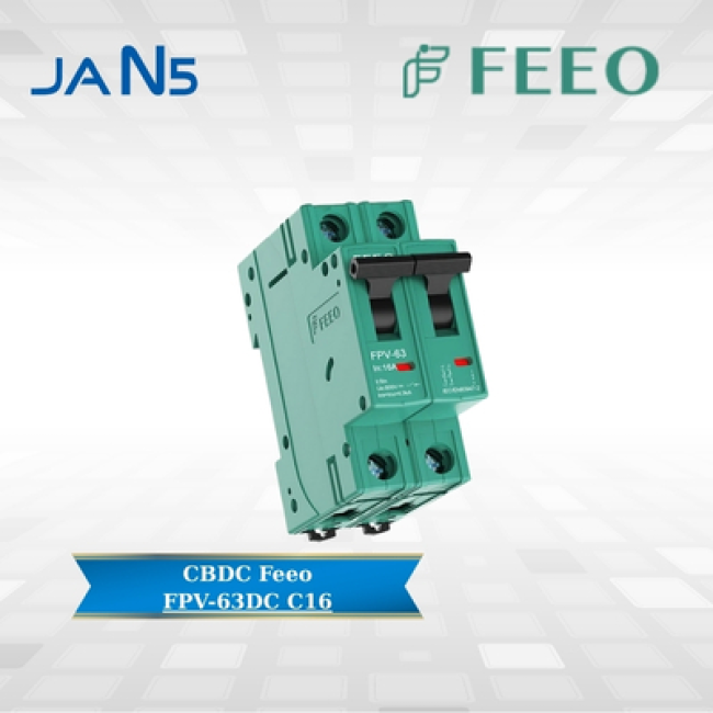 CB DC 800V 16A FEEO 2 CỰC FPV - 63DC 