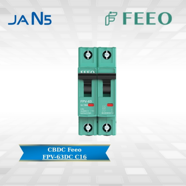 CB DC 800V 16A FEEO 2 CỰC FPV - 63DC 