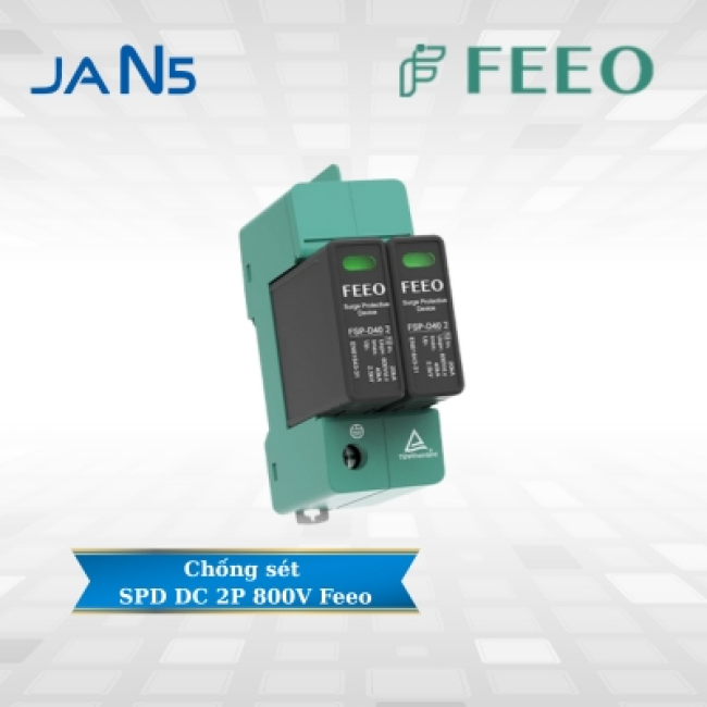 Chống Sét Lan Truyền SPD DC 2P 800V FEEO