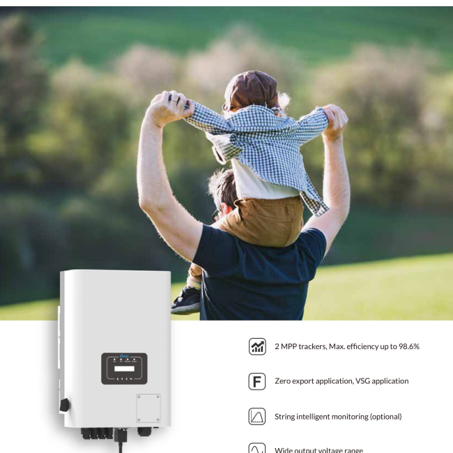 Inverter Hòa Lưới Deye 20kW 3 Pha  - Biến Tần Deye 20kW 3 Pha