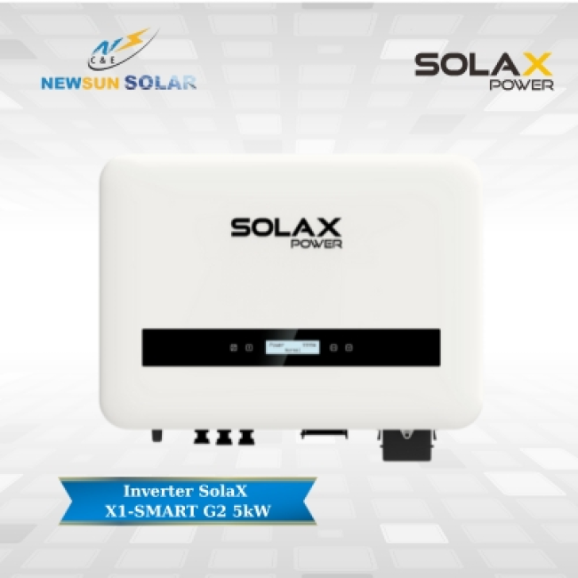 Inverter SolaX X1-SMART G2 5kW|Biến tần hòa lưới SolaX 5kW X1-SMART G2