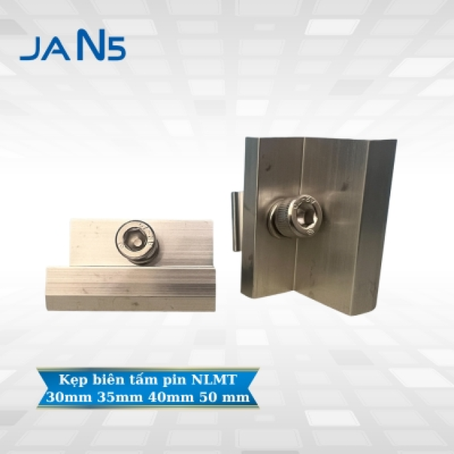 Kẹp Biên Tấm Pin Năng Lượng Mặt Trời 30mm 35mm 40mm 50 mm