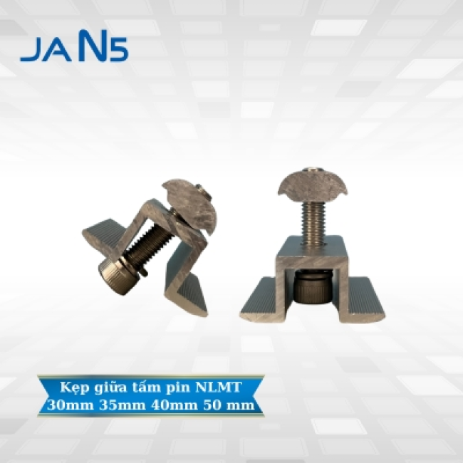 Kẹp Giữa Tấm Pin Năng Lượng Mặt Trời 30mm 35mm 40mm