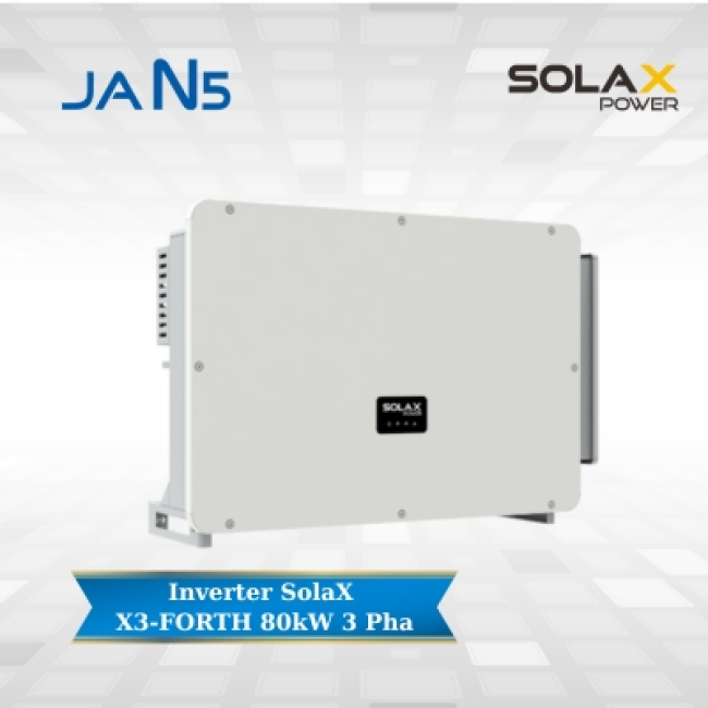 Inverter hòa lưới SolaX 80KW 3 pha X3-FORTH | Biến tần hòa lưới SolaX 80kW 3 pha X3-FORTH