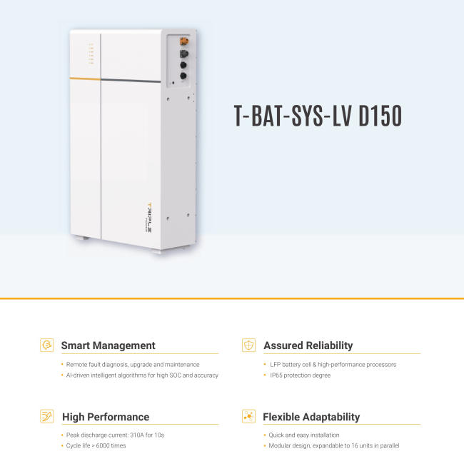 Pin lưu trữ Solax T-BAT-SYS-LV D150 15kWh