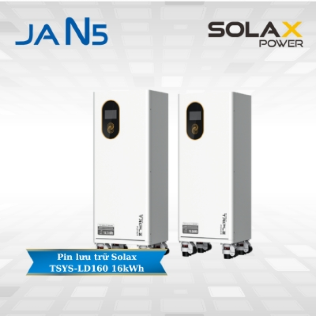 Pin lưu trữ Solax 16kWh TSYS-LD160 | Battery Solax 16kWh Áp Thấp