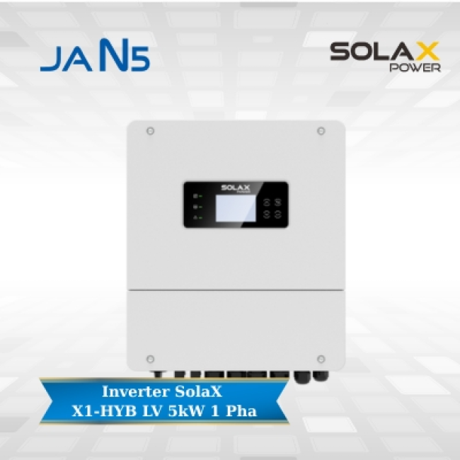 Inverter Hybrid SolaX 5KW 1 pha X1-HYB LV | Biến tần lưu trữ SolaX 5KW 1 pha X1-HYB LV