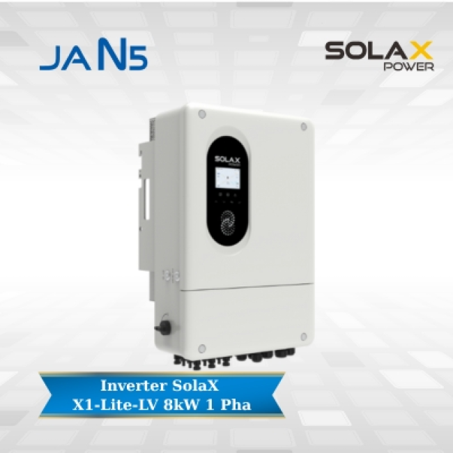 Inverter Hybrid SolaX 8KW 1 pha X1-Lite-LV | Biến tần lưu trữ SolaX 8KW 1 pha X1-Lite-LV