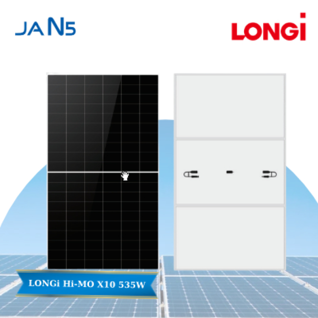 Tấm Pin Năng Lượng Mặt Trời LONGi Hi-MO X10 535W