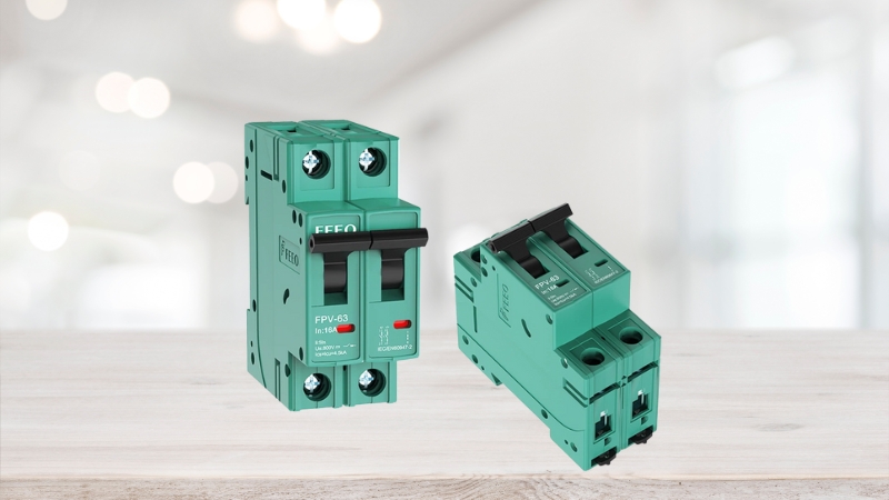 Giới thiệu CB DC 800V 16A FEEO 2 CỰC FPV - 63DC 