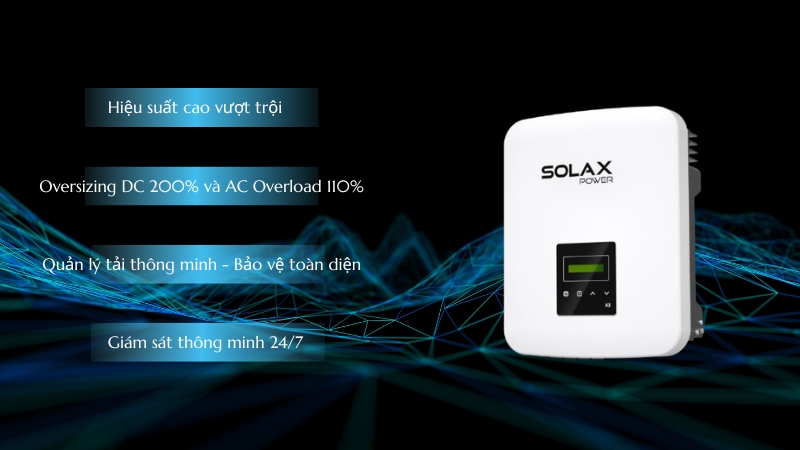 Công nghệ của Inverter SolaX X3-MIC G2 15kW 3 Pha