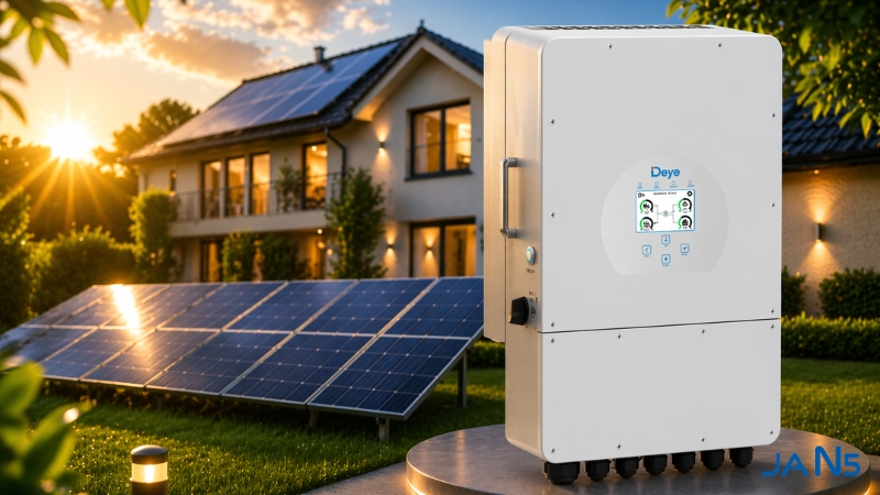Giới thiệu Inverter Hybrid Deye 12kW 1 pha