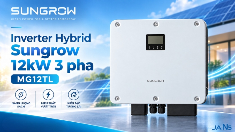 Inverter Hybrid Sungrow 12kW 3 pha MG12TL