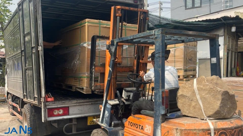 Quy trình giao hàng tại Siêu Thị Solar