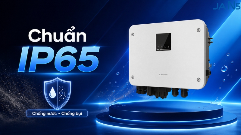 Inverter Hybrid Sungrow 8kW 1 Pha MG8RL có chuẩn IP65