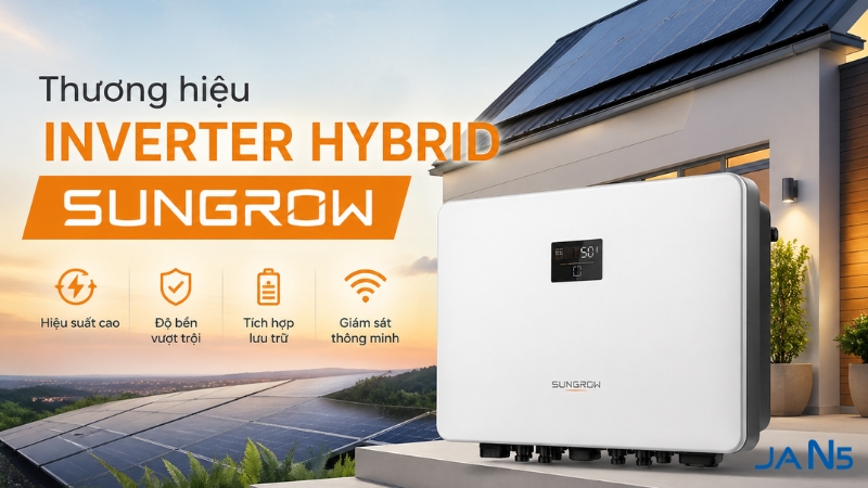 Thương hiệu inverter hybrid Sungrow