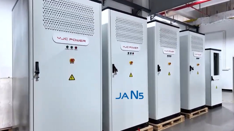 Pin lưu trữ áp cao YJC Power EES-H-A-125kW/261kWh