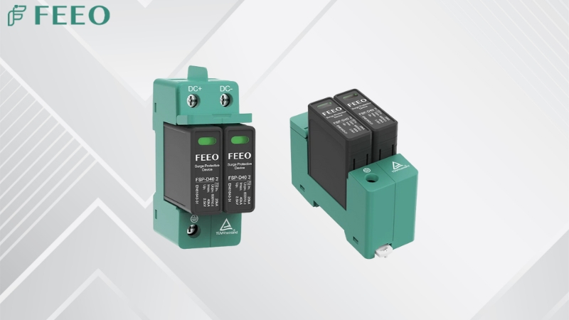chống sét lan truyền SPD DC 2P 800V FEEO