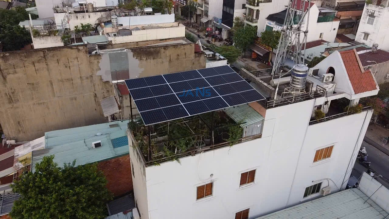 Tấm pin năng lượng mặt trời JA 625W