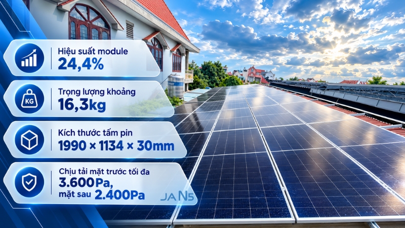 Những điểm nổi bật của tấm pin LONGi Hi-MO X10 550W