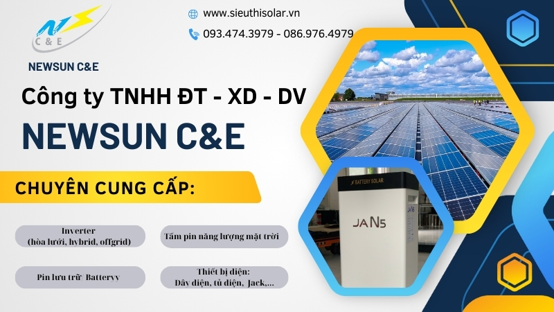Pin Lưu Trữ Áp Thấp Pylontech 16kWh tại Siêu Thị Solar