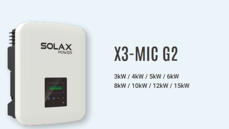 Inverter SolaX X3-MIC G2 10kW 3 Pha