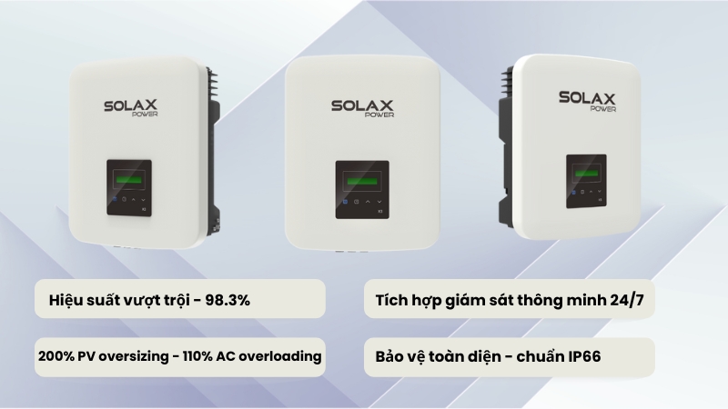 Công nghệ của Inverter SolaX X3-MIC G2 8kW