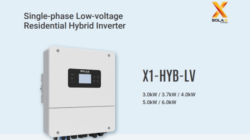 Inverter Hybrid SolaX 5KW 1 pha X1-HYB LV