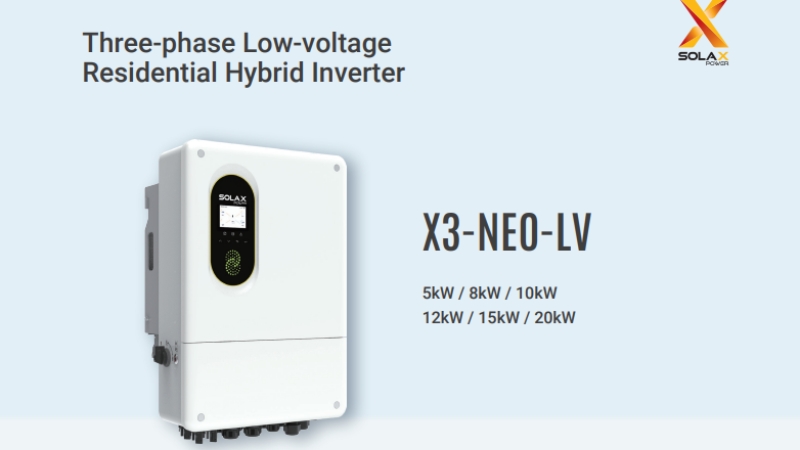 Biến tần Hybrid SolaX 20KW 3 pha X3-NEO-LV