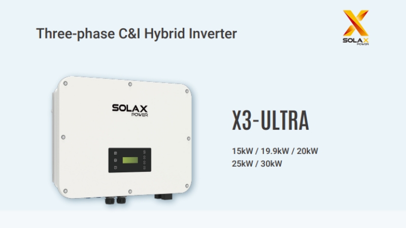 Biến tần Hybrid SolaX 20KW áp cao 3 pha