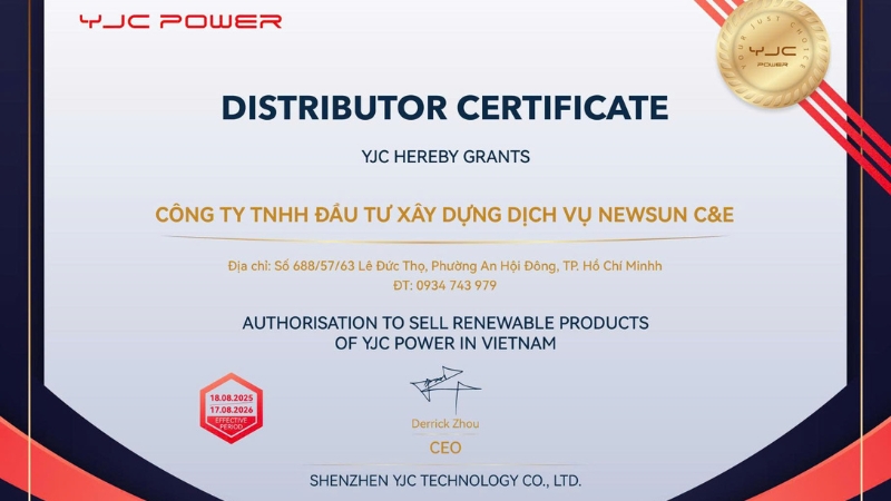 Pin Lưu Trữ YJC