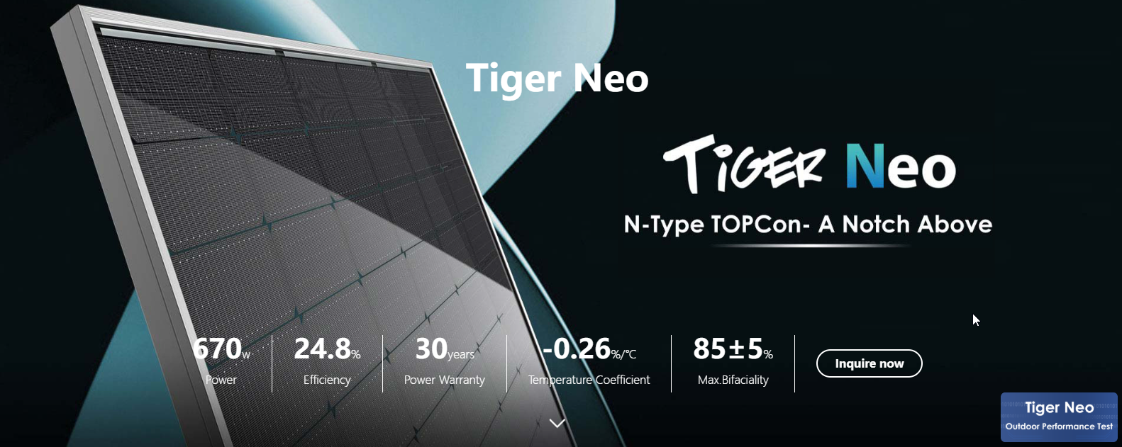 tấm pin năng lượng mặt trời Jinko 620W