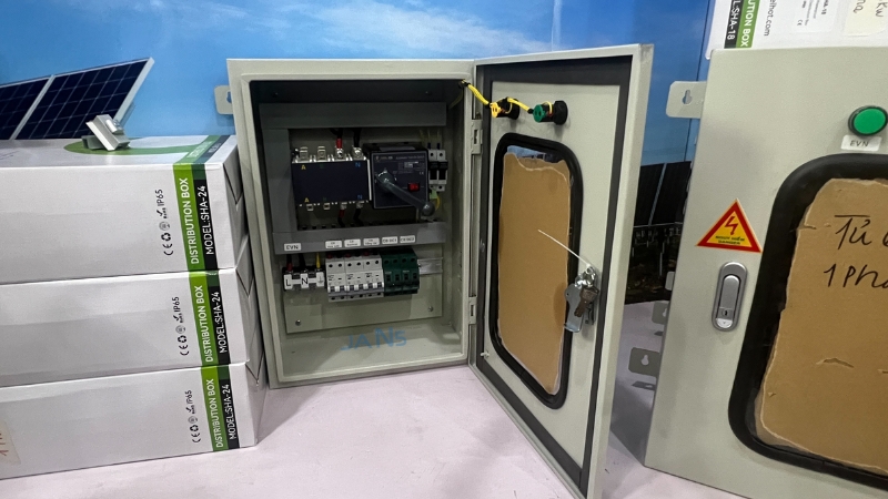 Tủ Điện Hybrid 12kW 1 Phase