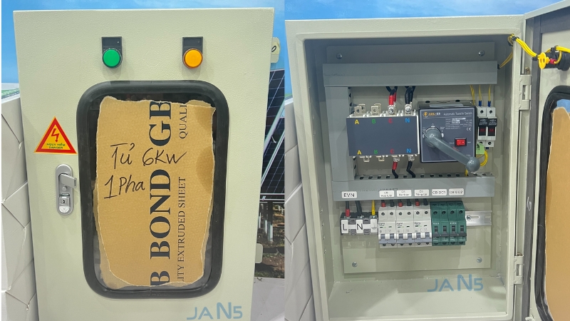 Công dụng của tủ điện Hybrid năng lượng mặt trời